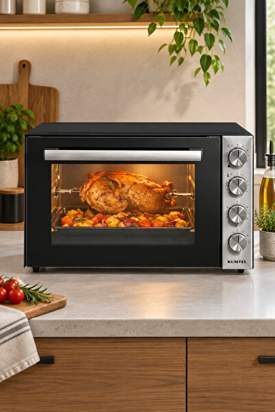 Luxell Kumtel 40296452 Electrical Oven 70 Litre 2500 W Rotisseri, LX9645/22, ...