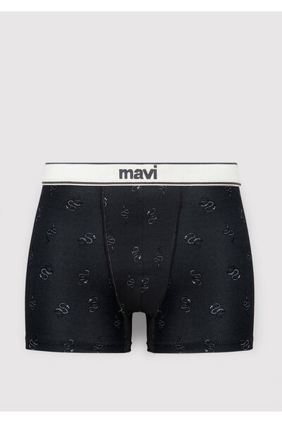 Mavi Baskılı Antrasit Boxer 0912469-85309