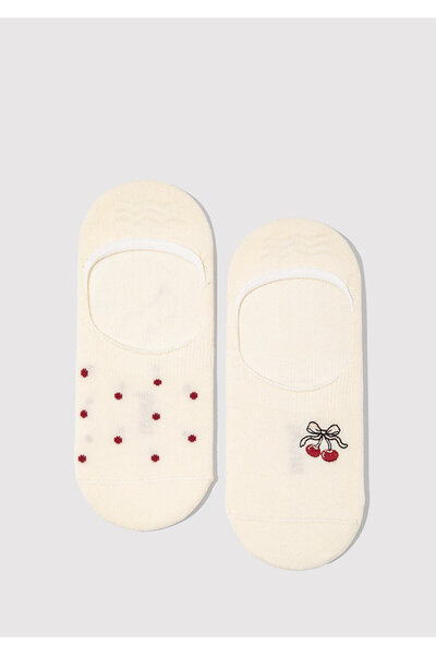 Mavi 2-Pack Ecru Ballerina Socks 1913768-22937