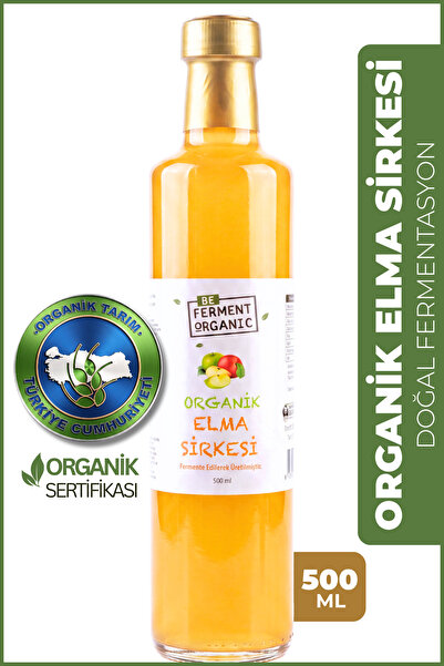 Beferment Organik Elma Sirkesi 500 ml – Pestisit Analizli | Katkısız | Doğal ...