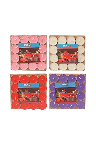 SS HOME CONCEPT 16-Pack White Tea Light Candles