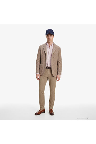 Tommy Hilfiger Erkek Bej Pantolon