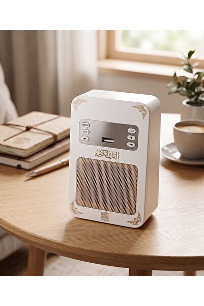 Primo Plus سماعة قرآن كريم بلوتوث - أبيض - Sq669