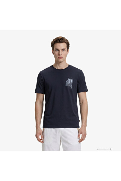 BOSS Board Erkek Lacivert T-Shirt