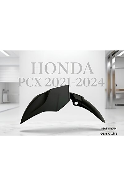monero Honda PCX 125 Ön Çamurluk Mat Siyah OEM (2021-2024) Supermto
