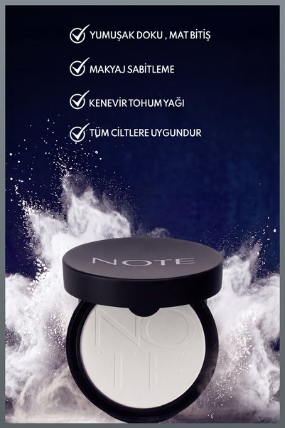 NOTE Translucent Setting Powder Makyaj Sabitleyici Toz Pudra - Transparan