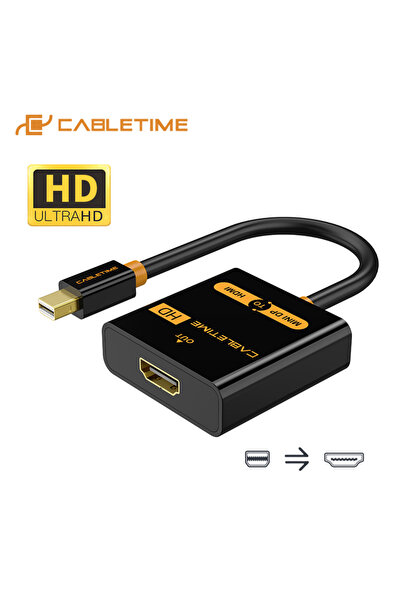 Choice كابل محول من Mini DP إلى HDMI من CABLETIME، محول Mini DisplayPort إلى ...