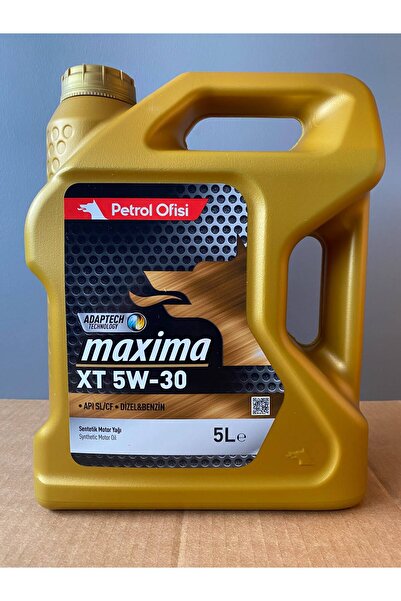 Petrol Ofisi XT 5W-30 Sentetik 5 Litre Motor Yağı (06/04/2026 Üretim)