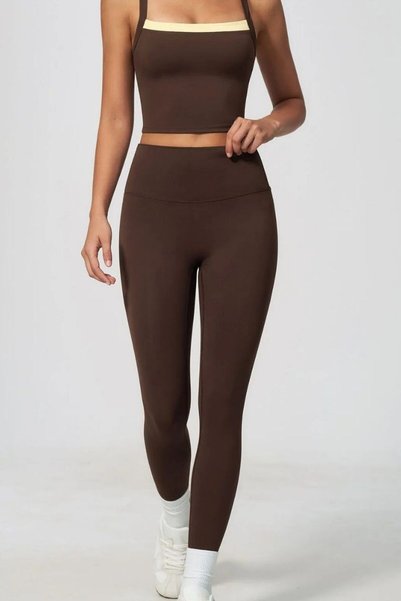 EXSPORT Women's High Waist Shaping / Sculpting Skinny Leggings