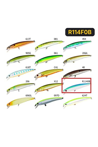 Strike pro JL-120 F Arc Minnow 90 Serisi Suni Yem R114F0B