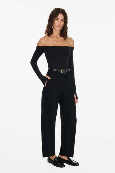 VATKALI High waisted barrel pantolon
