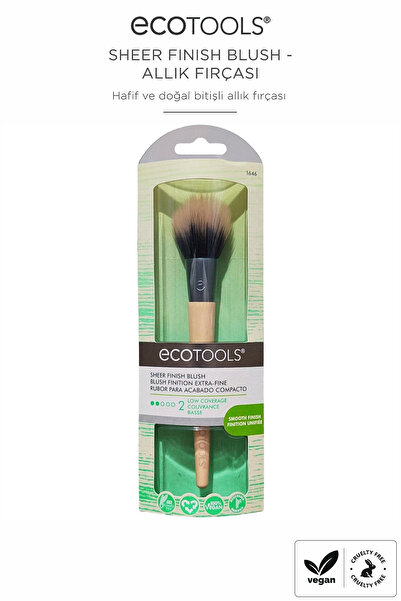 Ecotools Sheer Finish Blush - Allık Fırçası