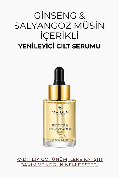 Maiden Beauty Bariyer Onarıcı Ve Yaşlanma Karşıtı, Canlandırıcı Ginseng,Salya...