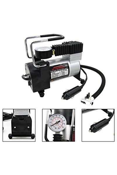 Forestia FISCHER 12 volt Şişirme Pompası - Kamp Pompası - Çakmaklık Girişli P...