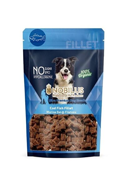 NOBİLUS Morina Balıklı Taneli Köpek Ödül Maması 80gr