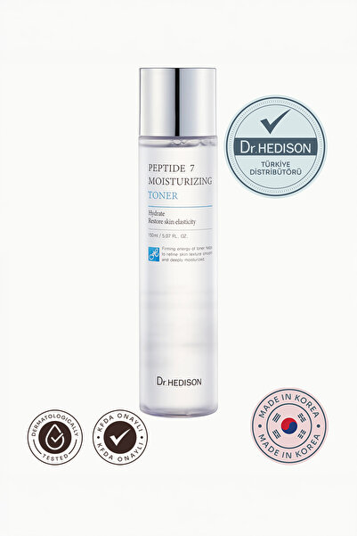 Dr. HEDISON 7 Peptitli Kırışıklık Karşıtı Nemlendirici Yüz Toniği 150 ml – Pe...
