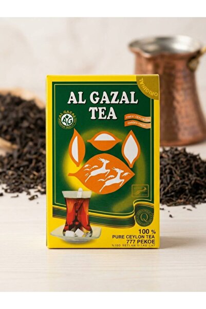 AL GAZAL TEA Al Gazal Tea - 10 Boxes Bürüt 800 Gr Pure Ceylon 777 Pekoe