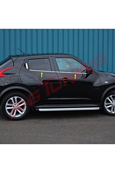 A&G Tuning Nissan Juke Krom Cam Çıtası Takımı 2010-2019 Arası 4 Prç. Paslanma...
