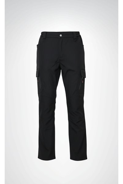 Selçuklu Plus Softshell Siyah İş Pantolonu | Su Geçirmez, Rüzgar Dayanıklı, Ç...