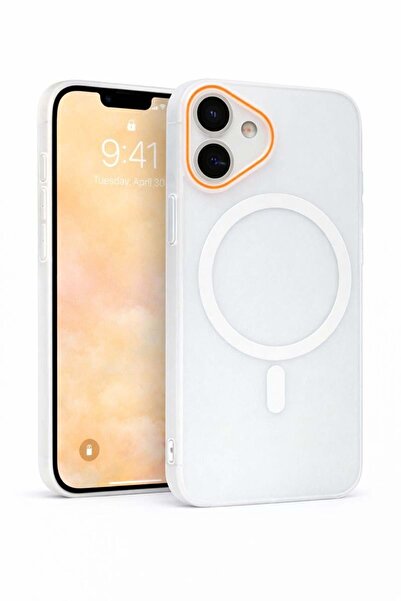 Vissona iPhone 16 Kılıf – MagSafe Uyumlu – Mat Sert Arka Kapak Telefon Kılıfı