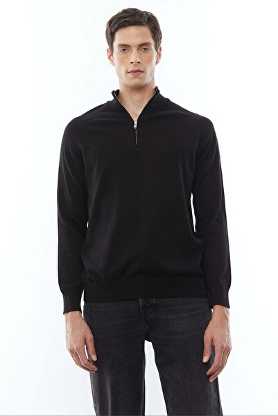 PAULMARK Men's Zippered Knitwear Sweater