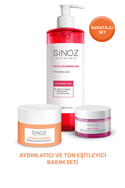 SİNOZ Aydınlatıcı ve Ton Eşitleyici Bakım Seti