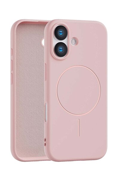 Vissona iPhone 16 Plus Uyumlu İçi Kadife Magsafe Wireless Şarj Özellikli Tele...