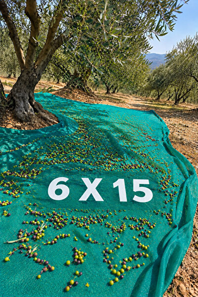 KIZIKLI AMBALAJ ZEYTİN TOPLAMA FİLESİ 6 MT X 15 MT