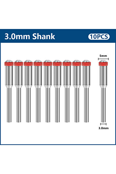 Choice 10pcs 3.0mm XCAN 5/10pcs Shank Accessory 2.35/3mm For Dremel Rotary To...