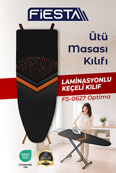 Fiesta FS-0627 Optima Dijital Baskı Ütü Masası Kılıfı Örtüsü Bezi (KALIN KEÇE HEDİYELİ)