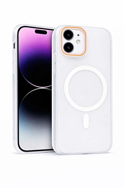 Vissona iPhone 11 Kılıf – MagSafe Uyumlu – Mat Sert Arka Kapak Telefon Kılıfı