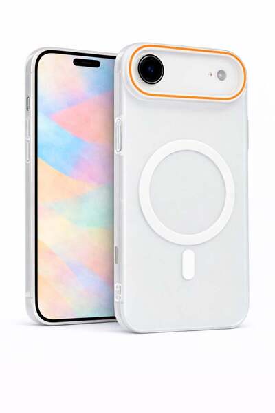 Vissona iPhone 17 Air Kılıf – MagSafe Uyumlu – Mat Sert Arka Kapak Telefon Kı...
