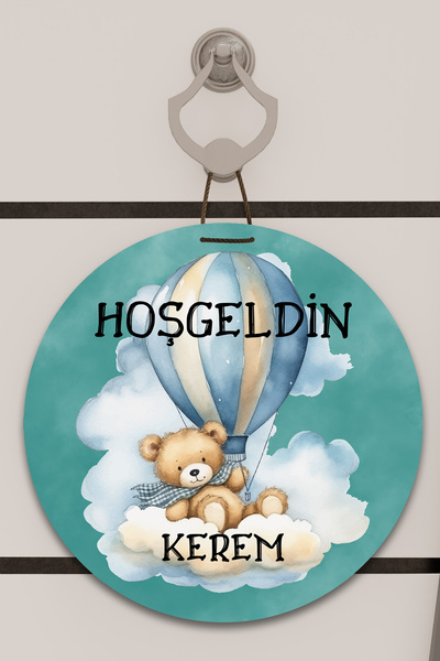 Dormot Dijital Baskı Desenli Çocuk Odası, Bebek Odası, Kapı süsü, Duvar Süsü