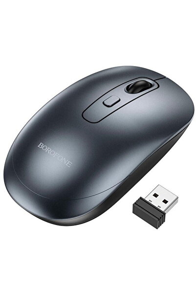 Borofone Mouse wireless "BG13", PC sau Notebook, 2.4GHz, 1600 CPI, butoane-sc...