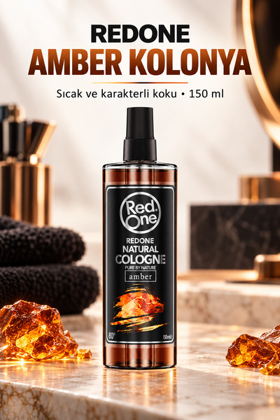 Red One Redone Kolonya Özel Parfüm Esansı Amber 150 ml