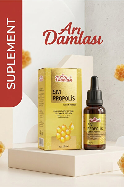 Arı damlası SIVI PROPOLİS 30 ml – Doğadan Gelen Premium İçerik, Pratik Damlal...