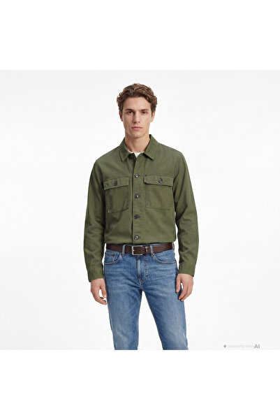 Tommy Hilfiger Wardrobe Erkek Yeşil Ceket