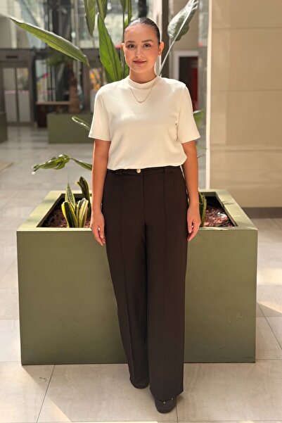 Ghisa Sentez Vienna Pleated Ribbed Trousers