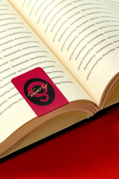 Galatasaray مجموعة أتاتورك المكونة من 3 علامات كتب مغناطيسية - أصلية مرخصة