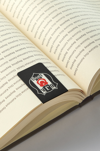 Beşiktaş مجموعة علامات الكتب المغناطيسية من كارتال - 3 قطع - أصلية مرخصة