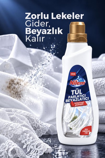 Nilem Tül Parlatıcı Ve Beyazlatıcı 1 Litre