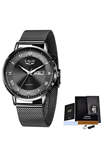 Choice3 LIGE all black LIGE 2024 New Watch Women Luxury Watches Ladies Creati...