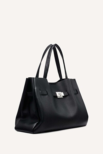 Dkny BRYAR LARGE SATCHEL BAG-BLACK-N/S