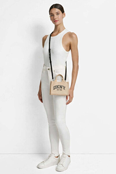 Dkny HADLEE MINI CROSSBODY-G6E - LT KHAKI/BLACK-N/S