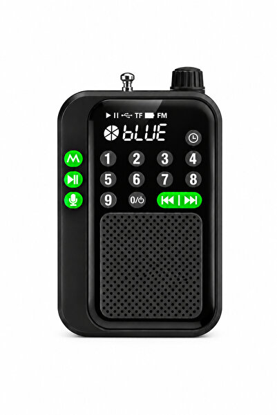 ULTRATEKNO C9 Bluetooth Şarjlı Radyo USB & TF Kart Okuyucu Deprem Çantasına U...