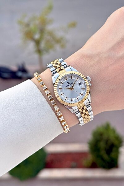 Daniel Klein Gold Gri Renk 28 Mm Görseldeki İle Aynı Kadın Kol Saati