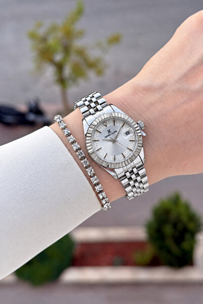 Daniel Klein Gray Color 28 mm Women's Wristwatch Same as Pictured