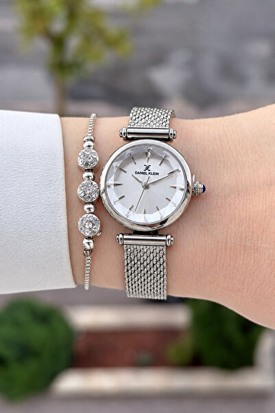 Daniel Klein Silver Renk 26 Mm 24 Ay Garantili Kadın Kol Saati