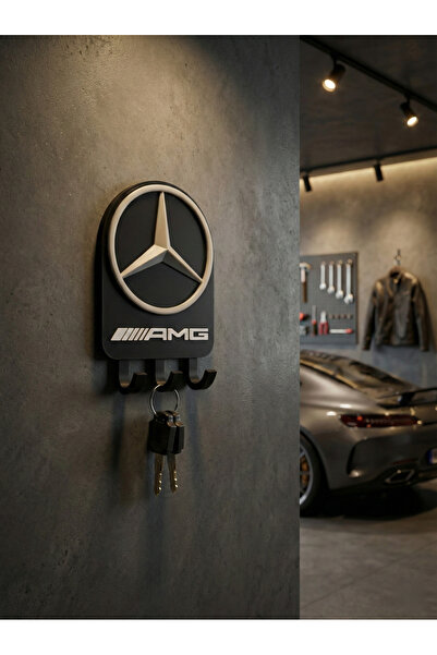 uAmor Mercedes Sahiplerine Özel Yıldız Tasarım Anahtar Tutucu