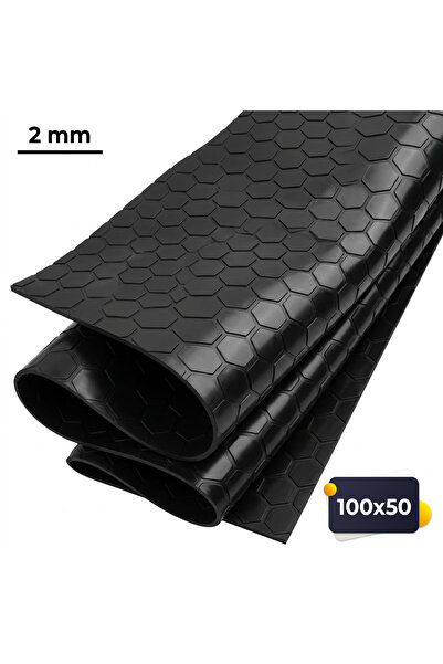Altitek 50x100 cm İzole Halı 2 mm 1 kV Elektrik Yalıtkan Paspas İş Güvenliği ...